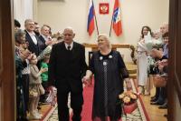 29 января в ЗАГСе Гагаринского района состоялось особенное событие – бриллиантовая свадьба Анатолия Андреевича и Аллы Фёдоровны Дворниковых